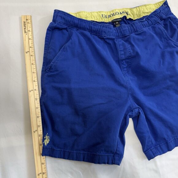US Polo Assn. Mens Shorts Medium Activate/ Stretch Blue 98% Cotton 2% Spandex - Picture 6 of 8